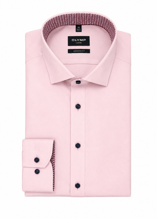Olymp Modern Fit Pink Shirt 2810/37/30 [Size 16.5]