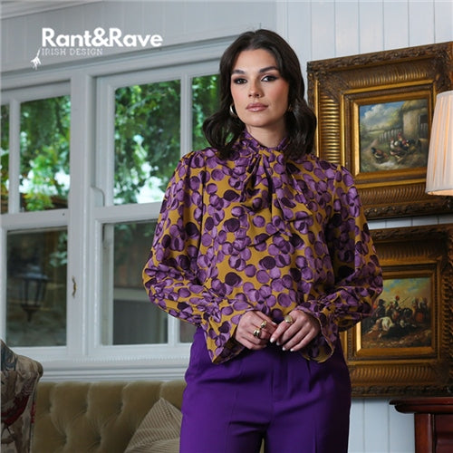 Rant & Rave Reva Blouse - Purple