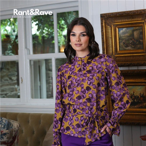 Rant & Rave Reva Blouse - Purple