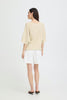 B.Young Mobbe V Neck Jumper - Birch