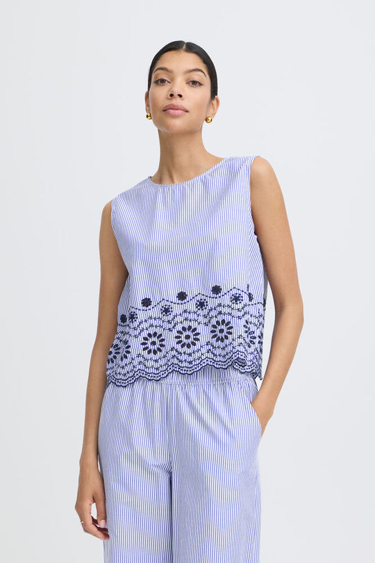 B.Young Inzi Top - Blue