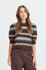 B.Young Milou Short Sleeve Jumper - Potting Soil