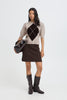 BYoung Osmilla Short Sleeve Jumper - Humus Melange
