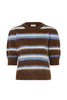 B.Young Milou Short Sleeve Jumper - Potting Soil