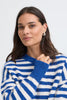 B.Young Omea Crew Jumper - Blue Depths