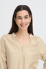 B.Young Inoa Lace Shirt - Cement