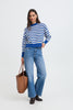 B.Young Omea Crew Jumper - Blue Depths