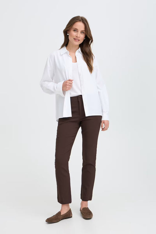B.Young Dixi Straight Pants - Java Brown