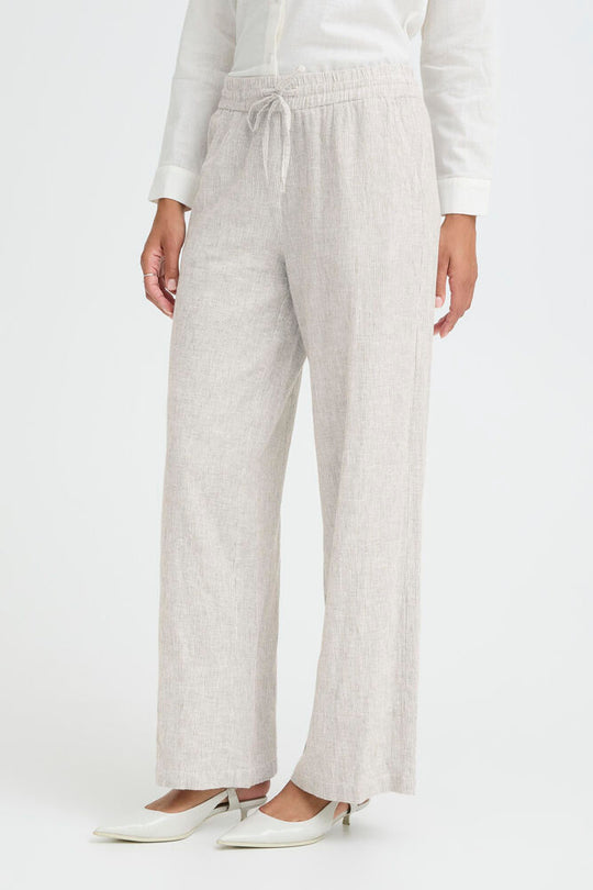 B.Young Izola Pants - Vetiver Stripe