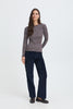 B.Young Tone Long Sleeve T Shirt - Java Stripe