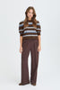 B.Young Milou Short Sleeve Jumper - Potting Soil