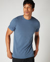 Remus Uomo Short Sleeve Casual Top - Air Force Blue 53121/25