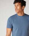 Remus Uomo Short Sleeve Casual Top - Air Force Blue 53121/25