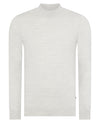 Remus Uomo Long Sleeve Turtle Neck Sweater - Silver Grey 53889/02