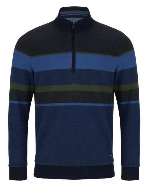 Daniel Grahame Drifter Half Zip Top Blue 55175/27