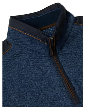 Daniel Grahame Drifter Half Zip - Air Force Blue 55187A/25