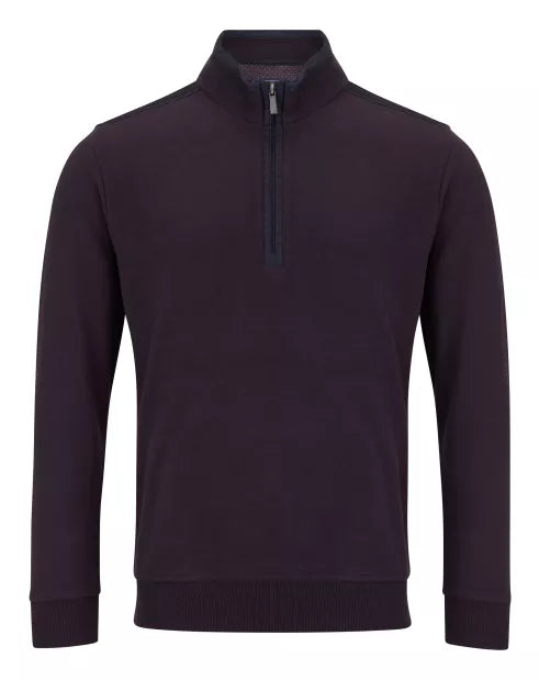 DG's Drifter Long Sleeve Casual Top - Dark Purple 55222/77