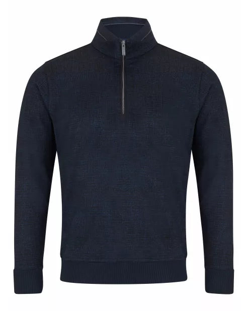 DG's Drifter Half Zip Sweatshirt - Dark Blue 55223/28