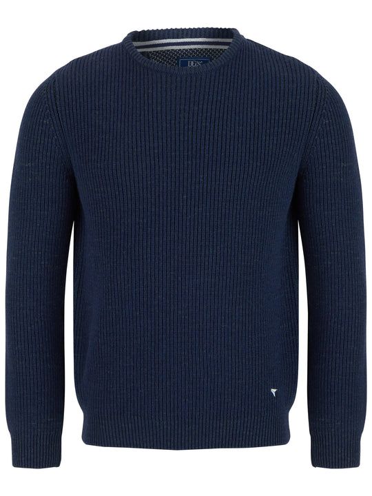 DG's Drifter Long Sleeve Sweater - Dark Blue 55337/29