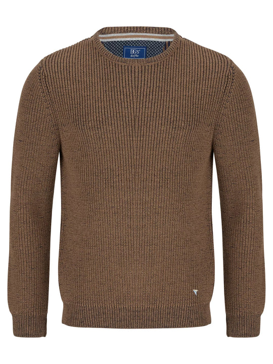 DG's Drifter Long Sleeve Sweater - Brown 55337/45