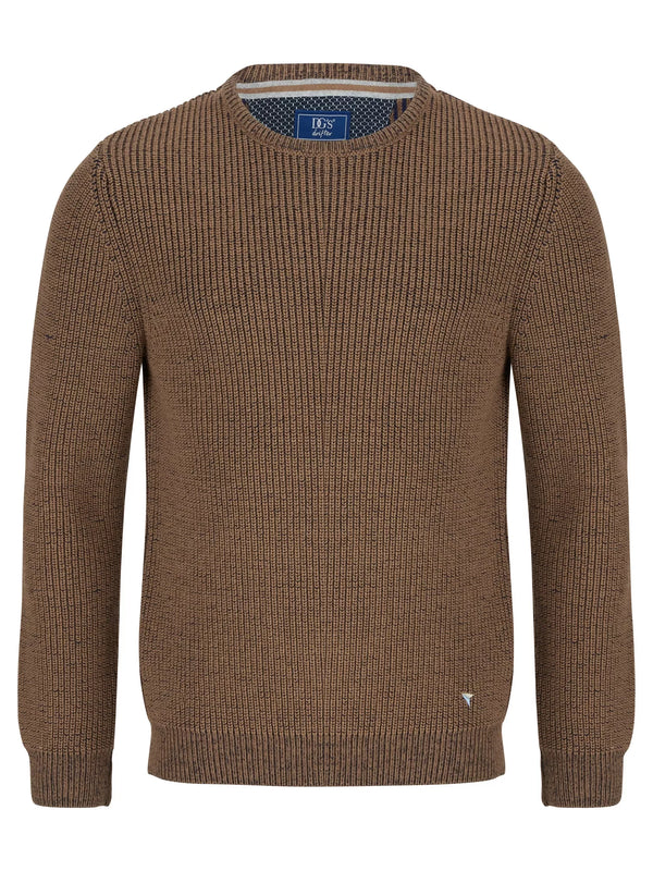 DG's Drifter Long Sleeve Sweater - Brown 55337/45