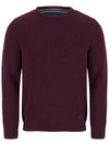 DG's Drifter Long Sleeve Sweater - Dark Red 55337/67