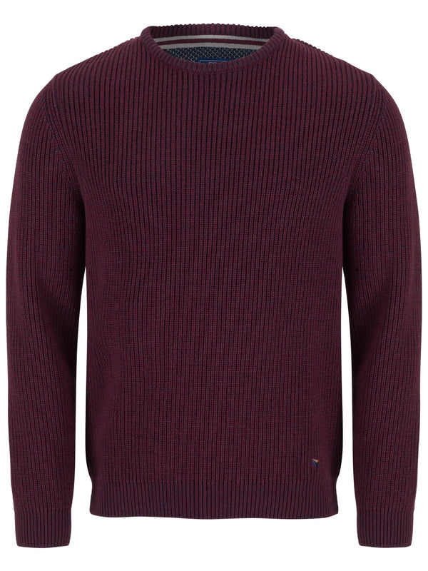 DG's Drifter Long Sleeve Sweater - Dark Red 55337/67
