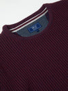 DG's Drifter Long Sleeve Sweater - Dark Red 55337/67