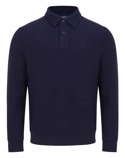 DG's Drifter Long Sleeve Casual Top - Navy 55388/78