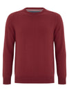 Daniel Grahame Drifter Crew Neck Sweater - Red