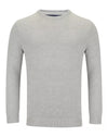 DG'S Drifter Crew Neck Sweater - Light Grey 55620/02