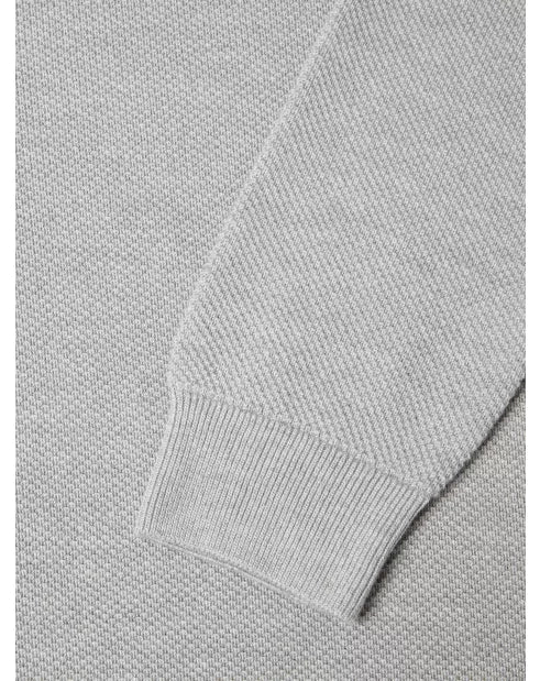 DG'S Drifter Crew Neck Sweater - Light Grey 55620/02