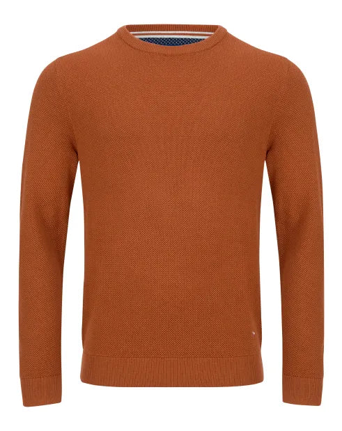 DG's Drifter Crew Neck Sweater - Rust 55620/56