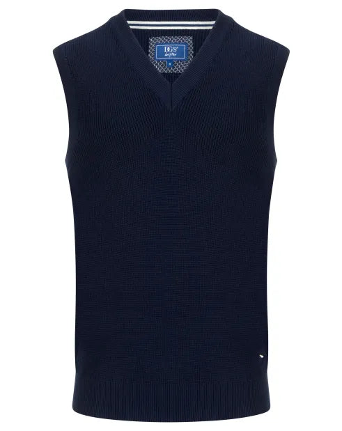 DG's Drifter Sleeveless Sweater - Navy 55632/78