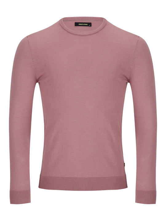 Remus Uomo Crew Neck Knit 58644-62 - Pink
