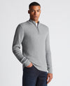 Remus Uomo Half Zip Sweater - Light Grey 58674/03 (Size XXL)