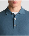 Remus Uomo Black Long Sleeve 3 Button Sweater - Blue 58690/24