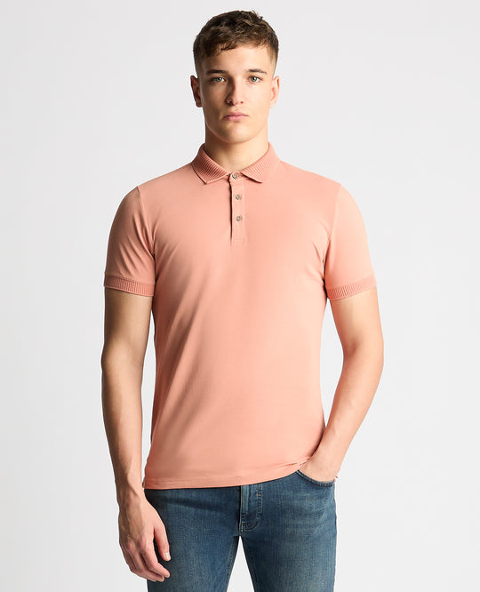 Remus Uomo Polo 58724/625 - Salmon [Size XL]