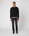 Remus Uomo Crew Neck Sweatshirt - Black