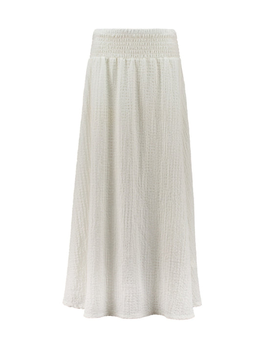Haily's Maxima Textured Skirt - Off White