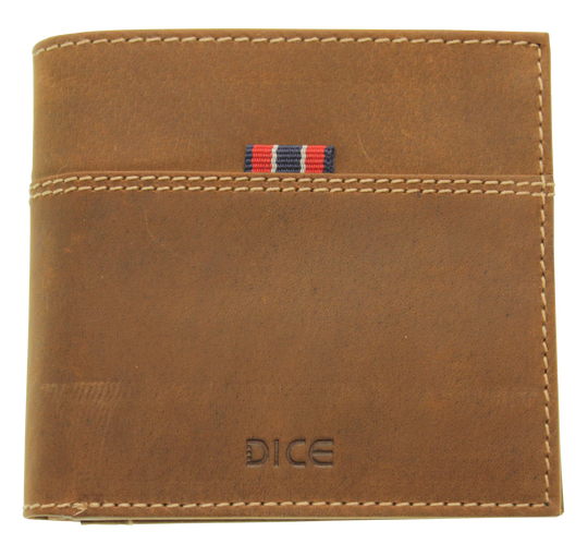 Dice Kelly Billfold Wallet - Brown
