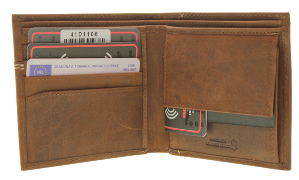 Dice Kelly Billfold Wallet - Brown