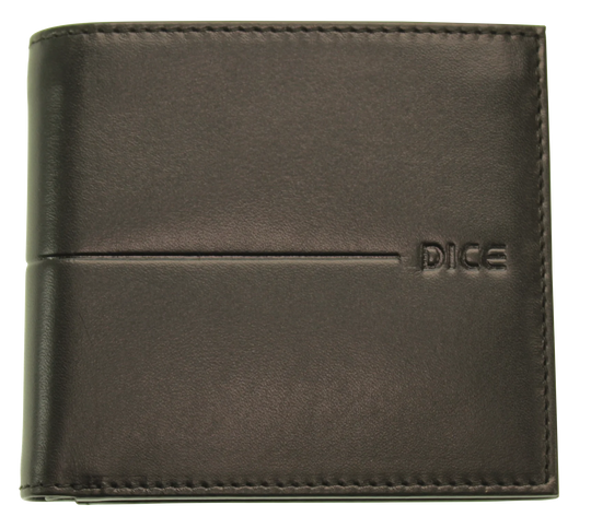 Dice Hamilton Billfold Wallet - Black