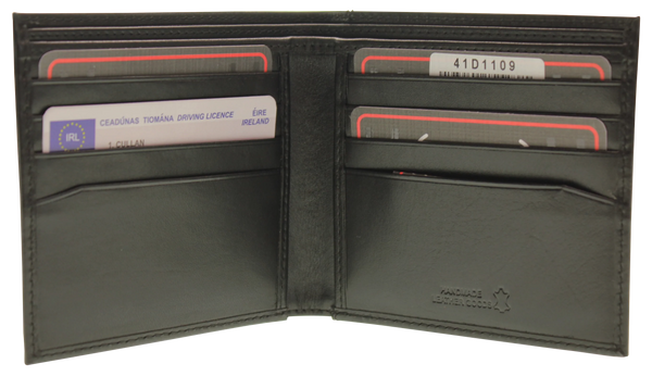 Dice Hamilton Billfold Wallet - Black