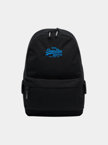 Superydry Vintage Logo Montana Backpack - Black