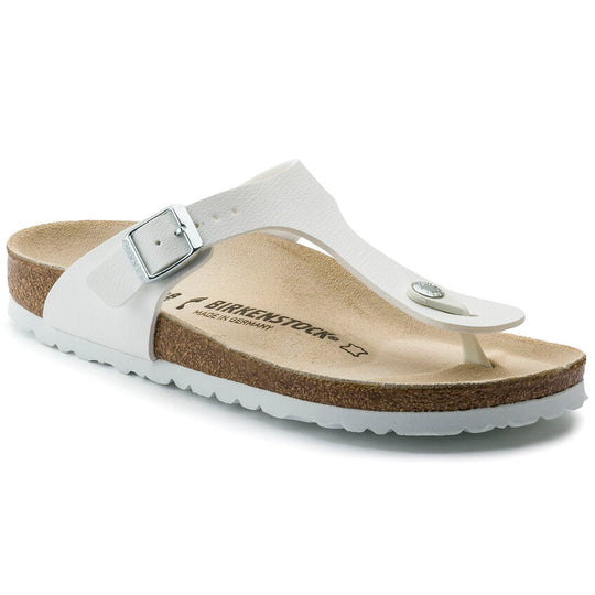 Birkenstock Gizeh Regular Fit - Patent White 1005299