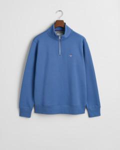 Gant Regular Shield Half Zip Sweat - Vintage Blue (SizeXL)