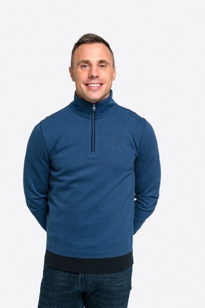Tommy Bowe XV Kings Genadenal 1/4 Zip - Classic Wave