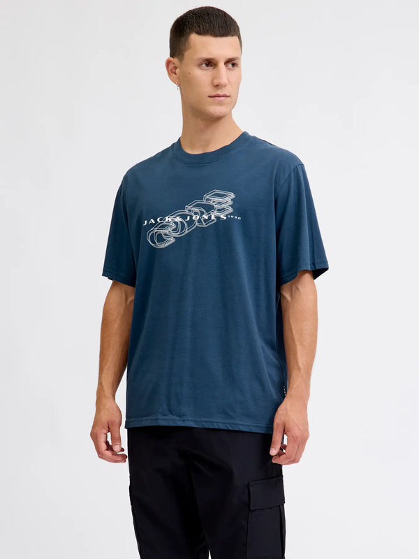 Jack & Jones Fusion Big Branding Tee - Titan