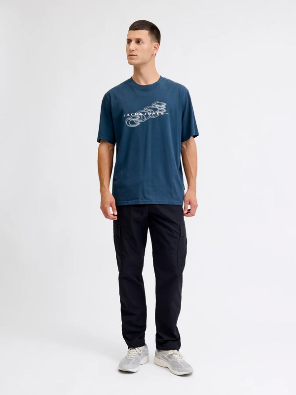 Jack & Jones Fusion Big Branding Tee - Titan